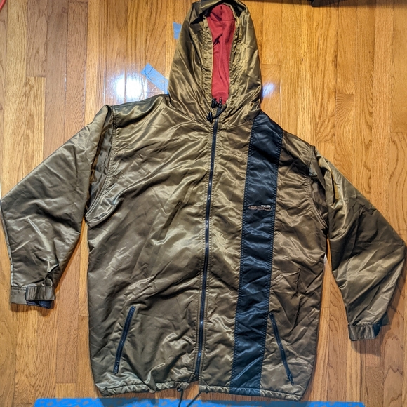 Split 500 Vintage Jacket 1994 Streetwear Skateboard Brand - Picture 1 of 7